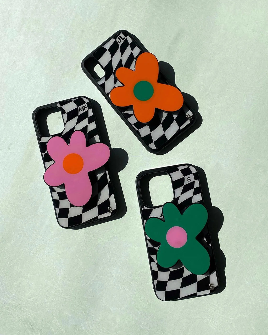 Trippy Bloom Green Case