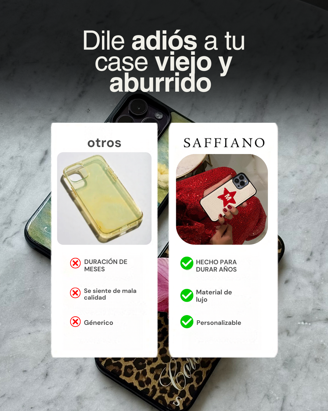 Material Saffiano - detalle 3