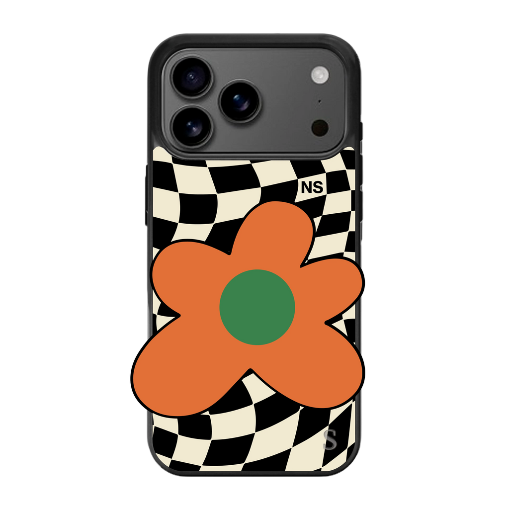Trippy Bloom Orange Case