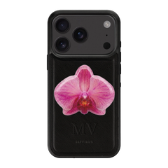Black Case + Orchid Popsocket