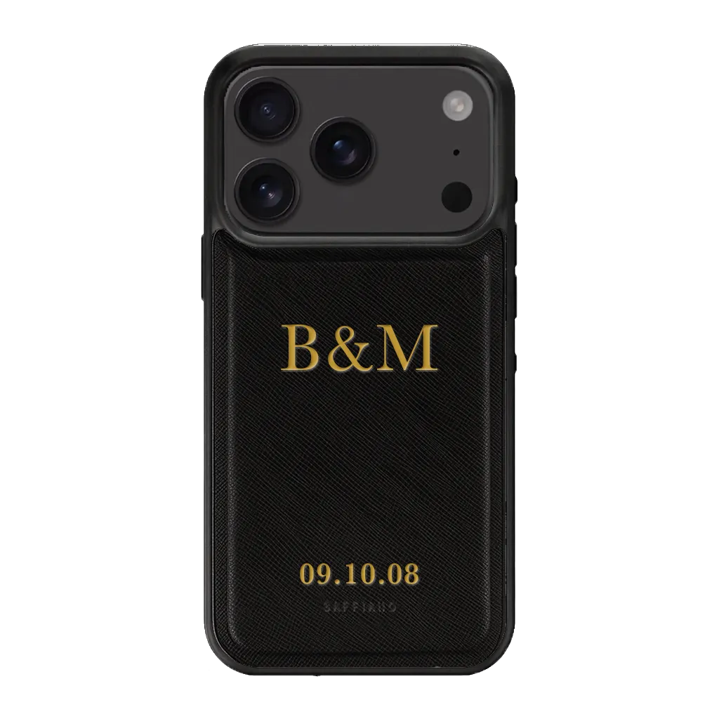 Momento Case - Iniciales y Fecha