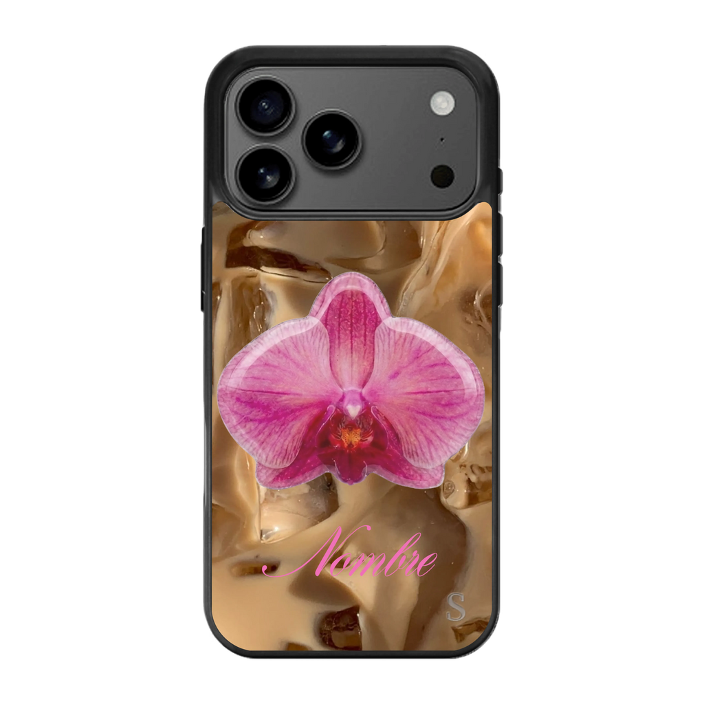 Latte Case + Orchid Popsocket
