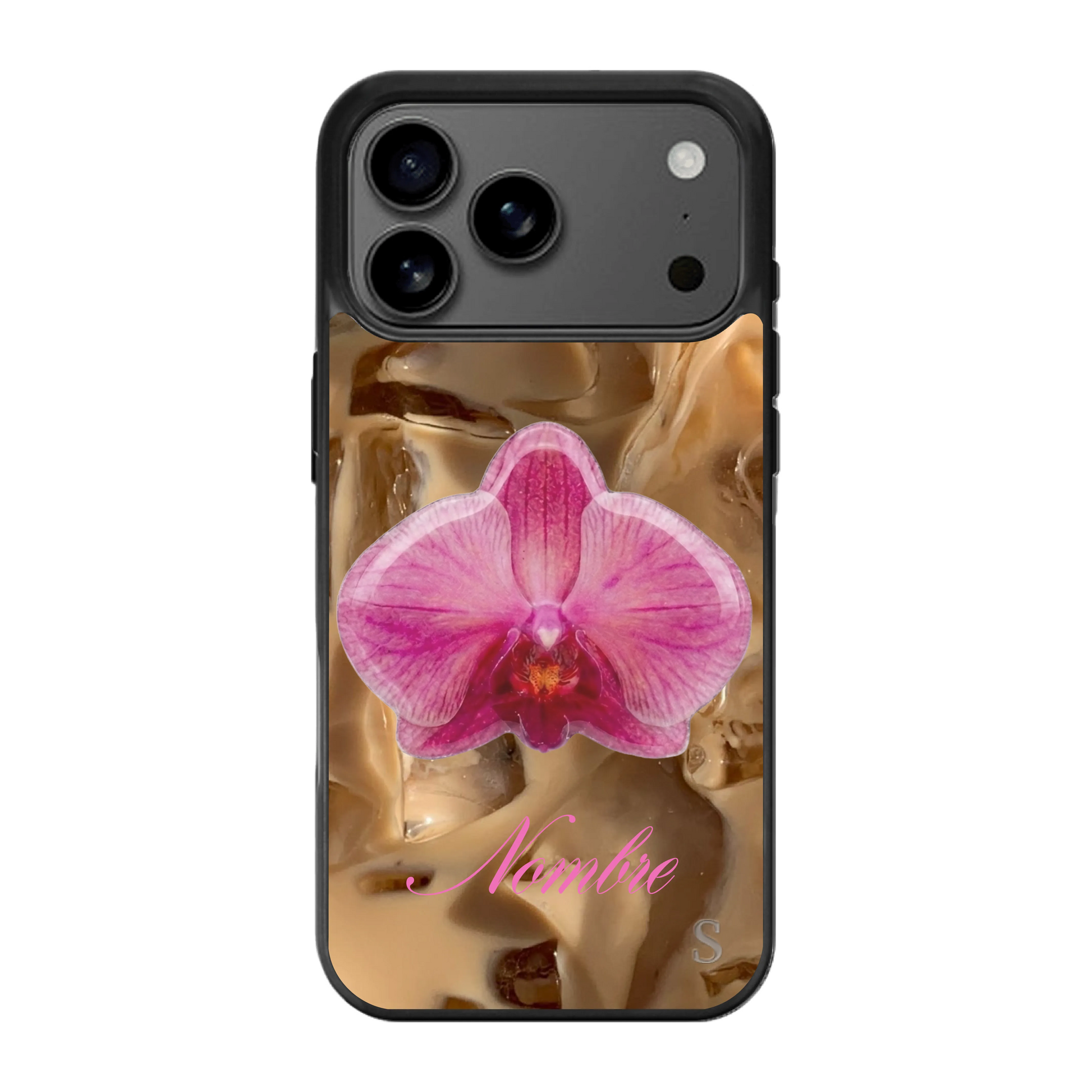 Latte Case + Orchid Popsocket
