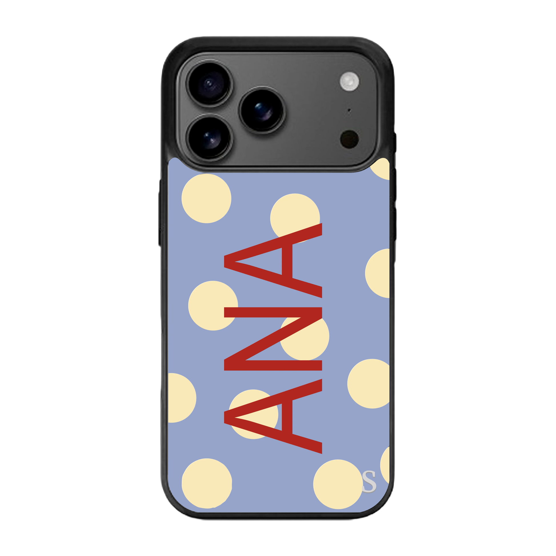 Polka Blue